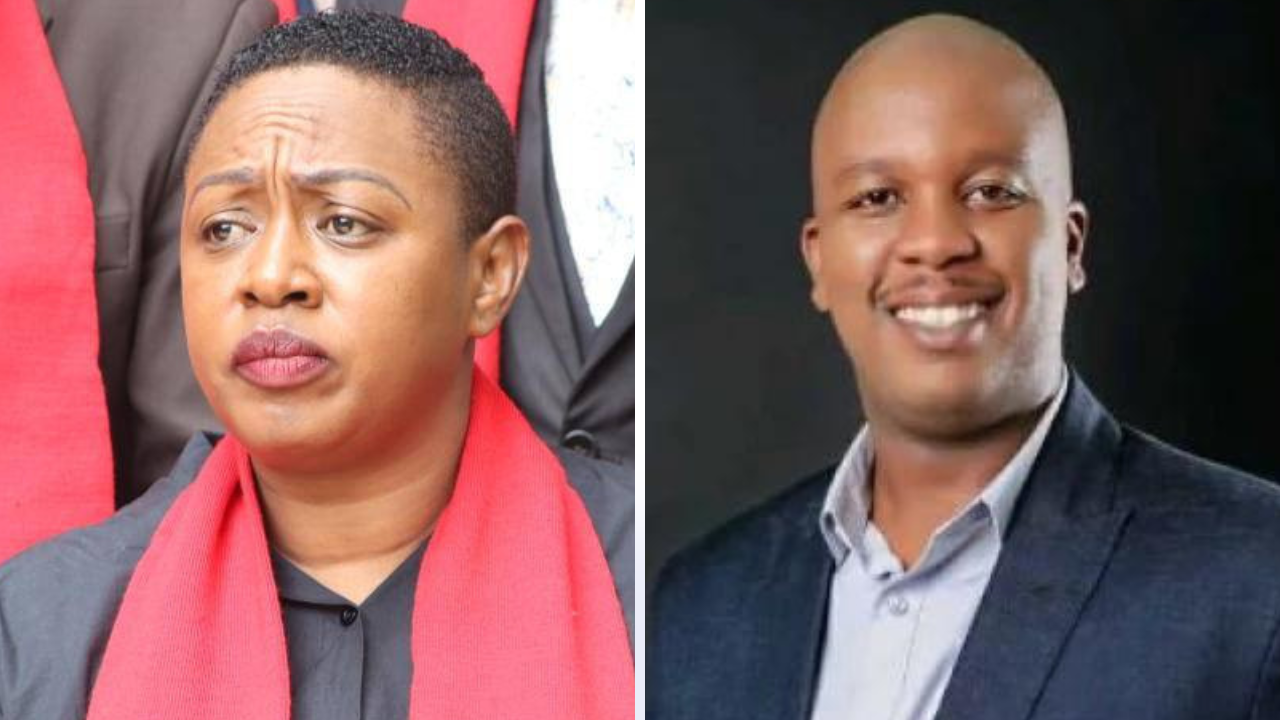 Sabina Chege na Mark Mwenje