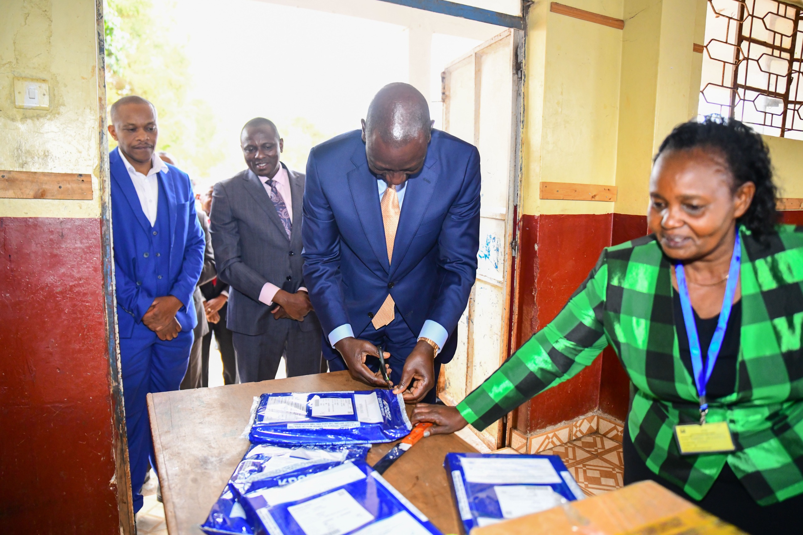 Rais William Ruto afungua kasha la Mtihani wa Kitaifa katika shule ya msingi ya Kikuyu Township kaunti ya Kiambu