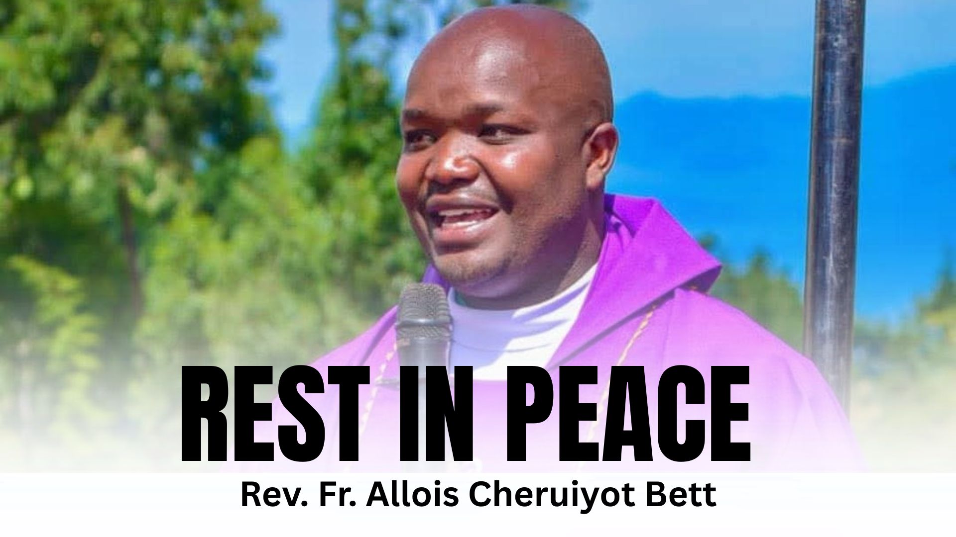 KCCB Mapadre Fr. Allois Cheruiyot Bett